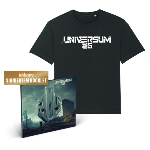 UNIVERSUM25 von UNIVERSUM25 - Ltd. CD + signiertes Booklet + T-Shirt jetzt im Universum25 Store